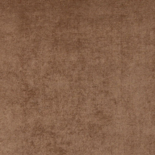 Essentials Velvet Upholstery Drapery Fabric Brown / Pecan