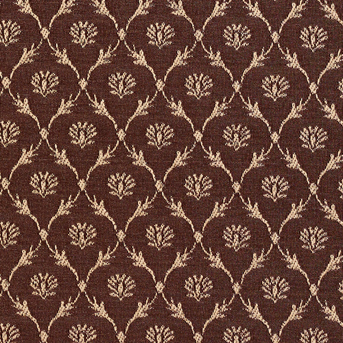Essentials Heavy Duty Upholstery Fabric Brown / Sable Trellis