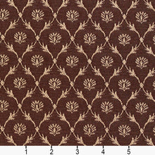 Load image into Gallery viewer, Essentials Heavy Duty Upholstery Fabric Brown / Sable Trellis