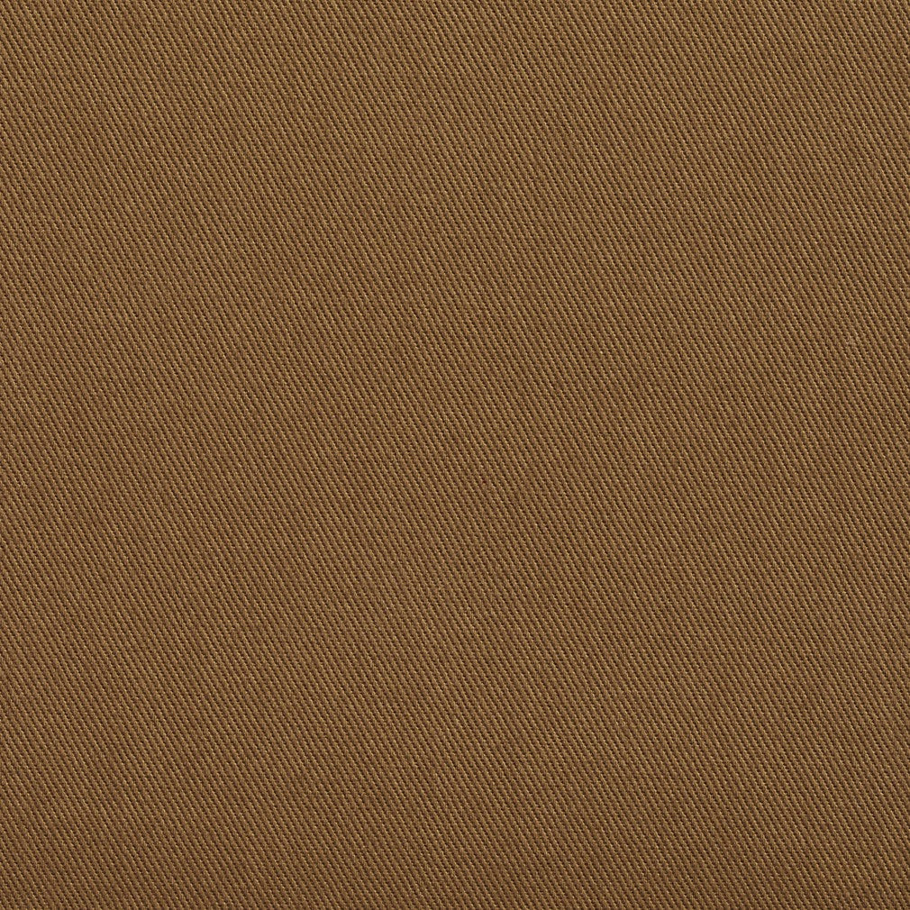 Essentials Cotton Twill Brown Upholstery Fabric / Taupe