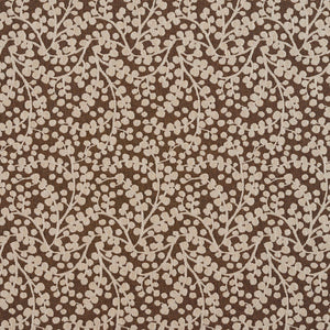 Essentials Brown White Upholstery Fabric / Desert Vine
