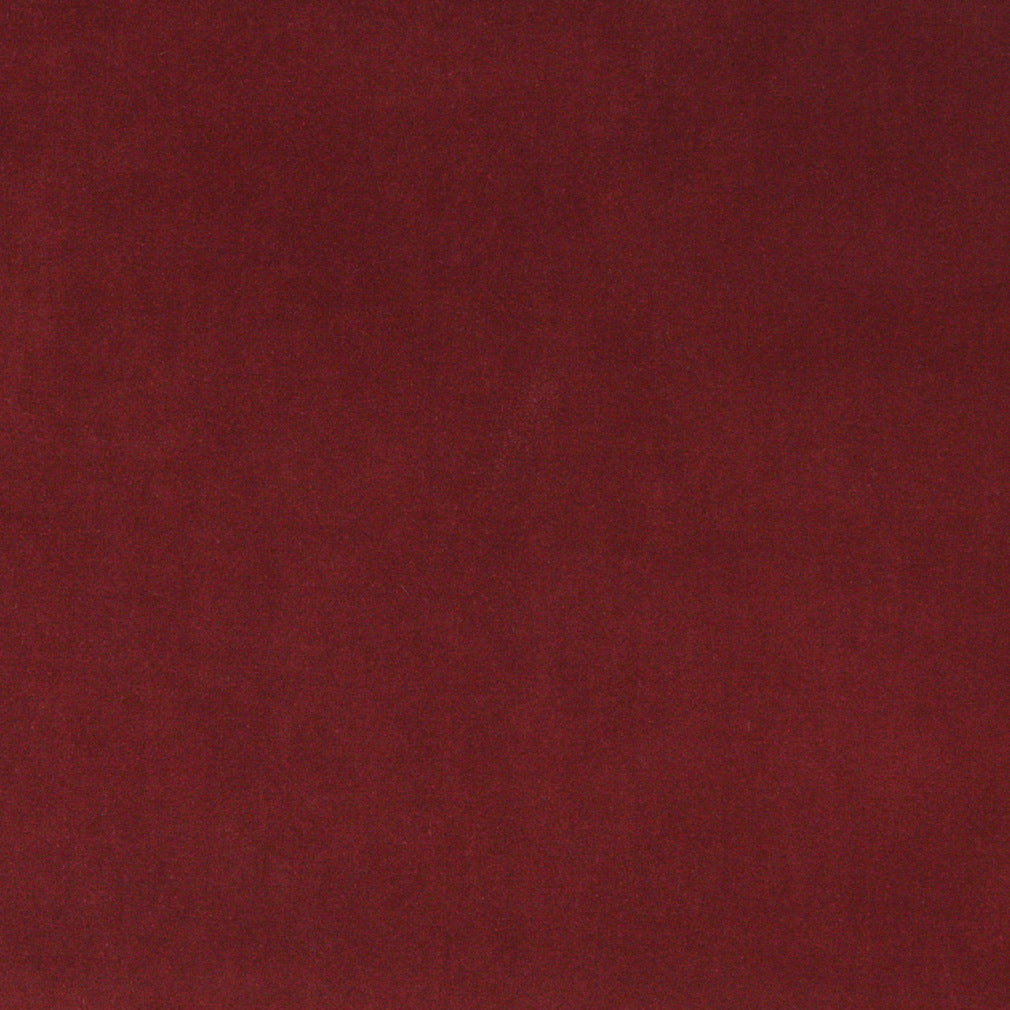 Essentials Cotton Velvet Burgundy Upholstery Drapery Fabric