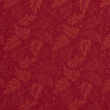 Load image into Gallery viewer, Essentials Crypton Upholstery Fabric/ Burgundy Leaf