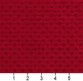 Essentials Heavy Duty Scotchgard Burgundy Polka Dot Upholstery Fabric / Ruby