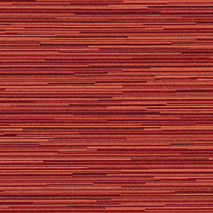 Essentials Heavy Duty Scotchgard Burgundy Red Coral Stripe Upholstery Fabric / Henna