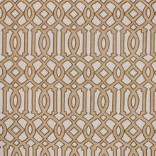 Load image into Gallery viewer, 4 Colors Embroidered Trellis Drapery Fabric Beige Ivory Gray Cream / RMIL13