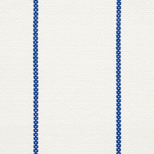 Load image into Gallery viewer, SCHUMACHER CAVETT STRIPE FABRIC / BLUE