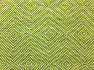 Chartreuse Green Aqua Blue Gold Brown Diamond Water Resistant Upholstery Fabric