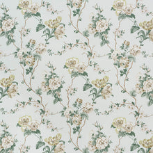 Load image into Gallery viewer, SCHUMACHER BETTY CHINTZ FABRIC / CELADON