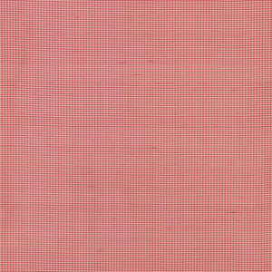 SCHUMACHER DALTON SILK GINGHAM FABRIC / CERISE