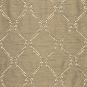 SCHUMACHER AGADIR EMBROIDERY FABRIC / CHANTERELLE