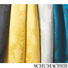 Load image into Gallery viewer, SCHUMACHER CHINOISERIE ROYALE FABRIC / PLATINUM