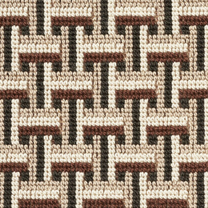 SCHUMACHER SAXON EPINGLE FABRIC 76971 / CINDER