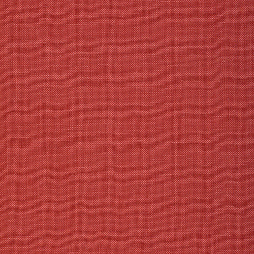 SCHUMACHER GWENETH LINEN FABRIC / CLARET