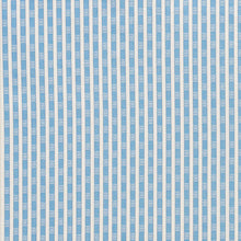 Load image into Gallery viewer, SCHUMACHER BEVERLY STRIPE FABRIC / COBALT