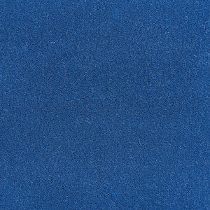 SCHUMACHER PALERMO MOHAIR VELVET FABRIC / COBALT BLUE