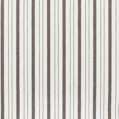 SCHUMACHER RENATO LINEN SHEER FABRIC / COCOA