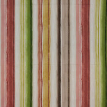 Load image into Gallery viewer, 3 Colors Stripe Upholstery Drapery Fabric Coral Green Teal / RMIL14