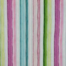 Load image into Gallery viewer, 3 Colors Stripe Upholstery Drapery Fabric Coral Green Teal / RMIL14
