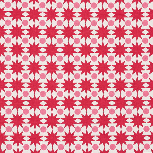 SCHUMACHER COSMOS FABRIC / VALENTINE