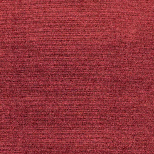 SCHUMACHER GAINSBOROUGH VELVET FABRIC / CRANBERRY