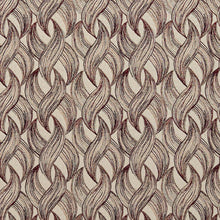 Load image into Gallery viewer, Essentials Heavy Duty Chain Upholstery Fabric / Burgundy Beige