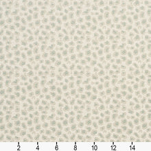 Load image into Gallery viewer, Essentials Upholstery Drapery Cheetah Fabric / Aqua