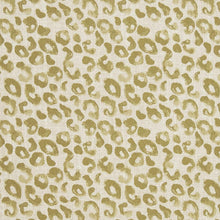 Load image into Gallery viewer, Essentials Heavy Duty Cheetah Ocelot Upholstery Drapery Fabric / Olive White