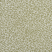 Load image into Gallery viewer, Essentials Heavy Duty Cheetah Upholstery Drapery Fabric / Olive White
