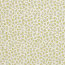 Load image into Gallery viewer, Essentials Heavy Duty Cheetah Upholstery Drapery Fabric / Yellow White