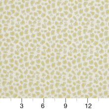 Load image into Gallery viewer, Essentials Heavy Duty Cheetah Upholstery Drapery Fabric / Yellow White