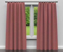 Load image into Gallery viewer, Essentials Upholstery Drapery Chenille Fabric / Red