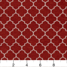 Load image into Gallery viewer, Essentials Upholstery Drapery Chenille Fabric / Red