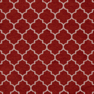 Essentials Upholstery Drapery Chenille Fabric / Red
