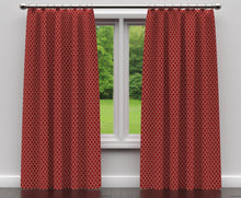 Load image into Gallery viewer, Essentials Upholstery Drapery Chenille Fabric / Red