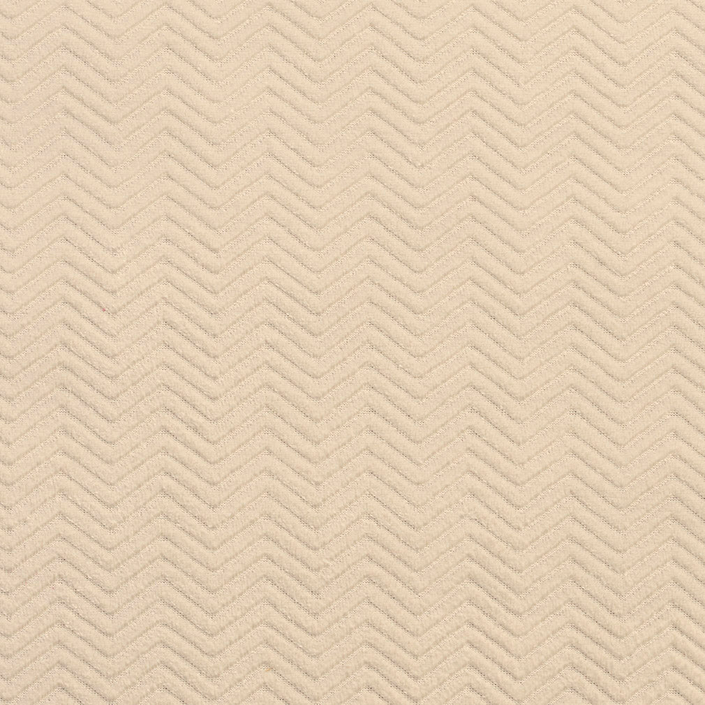 Essentials Upholstery Drapery Velvet Chevron Fabric Cream / 10410-04