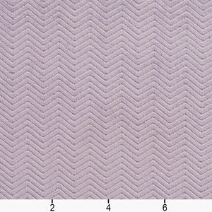 Essentials Upholstery Drapery Velvet Chevron Fabric  Lilac / 10410-10