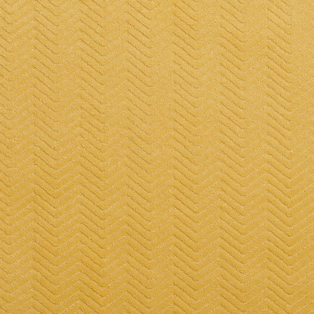 Essentials Upholstery Drapery Velvet Chevron Fabric Yellow / 10410-12