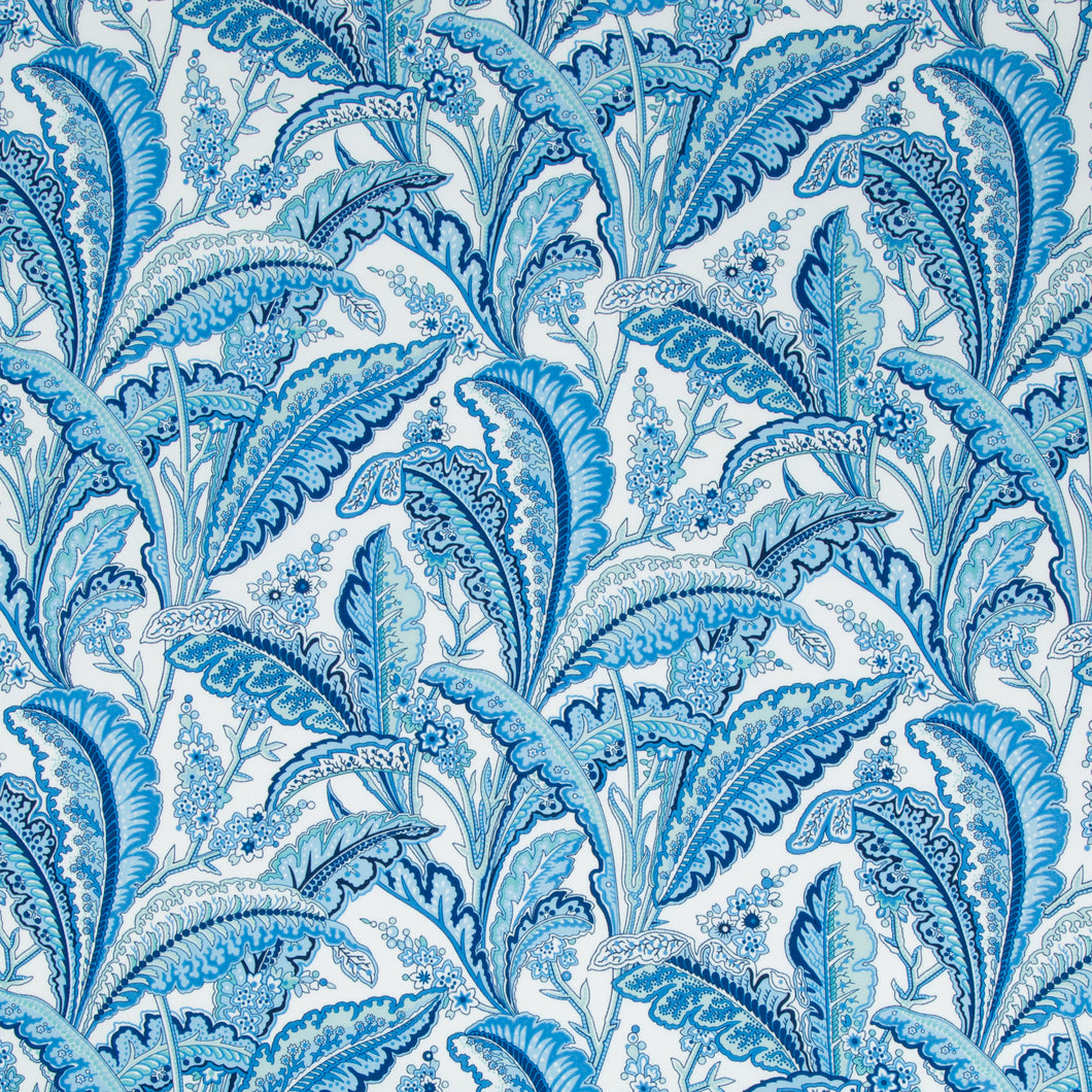 Brunschwig & Fils Clarence Paisley Fabric / Marine