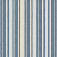 Load image into Gallery viewer, Brunschwig &amp; Fils Colmar Stripe Fabric / French Blue