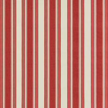 Load image into Gallery viewer, Brunschwig &amp; Fils Colmar Stripe Fabric / Red