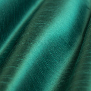 Faux Silk Aqua Blue Aquamarine Teal Sage Green Drapery Fabric