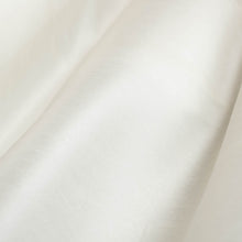 Load image into Gallery viewer, Faux Silk White Ivory Light Beige Drapery Fabric