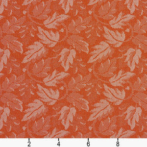 Essentials Crypton Upholstery Fabric Coral / Spice Leaf