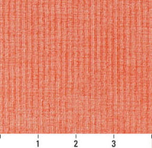 Load image into Gallery viewer, Essentials Velvet Upholstery Drapery Fabric Coral / Tangerine Stripe