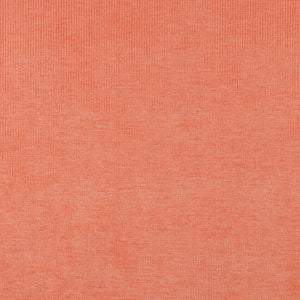 Essentials Velvet Upholstery Drapery Fabric Coral / Tangerine Stripe