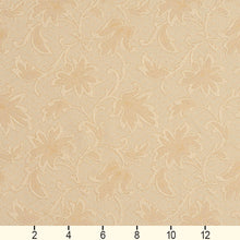 Load image into Gallery viewer, Essentials Upholstery Floral Trellis Fabric / Cream