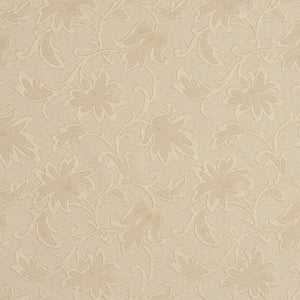 Essentials Upholstery Floral Trellis Fabric / Cream
