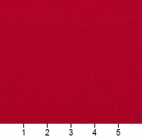 Essentials Cotton Twill Crimson Upholstery Fabric / Blossom
