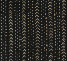 Load image into Gallery viewer, 2 Colors Tribal Ethnic Upholstery Drapery Fabric Navy Black